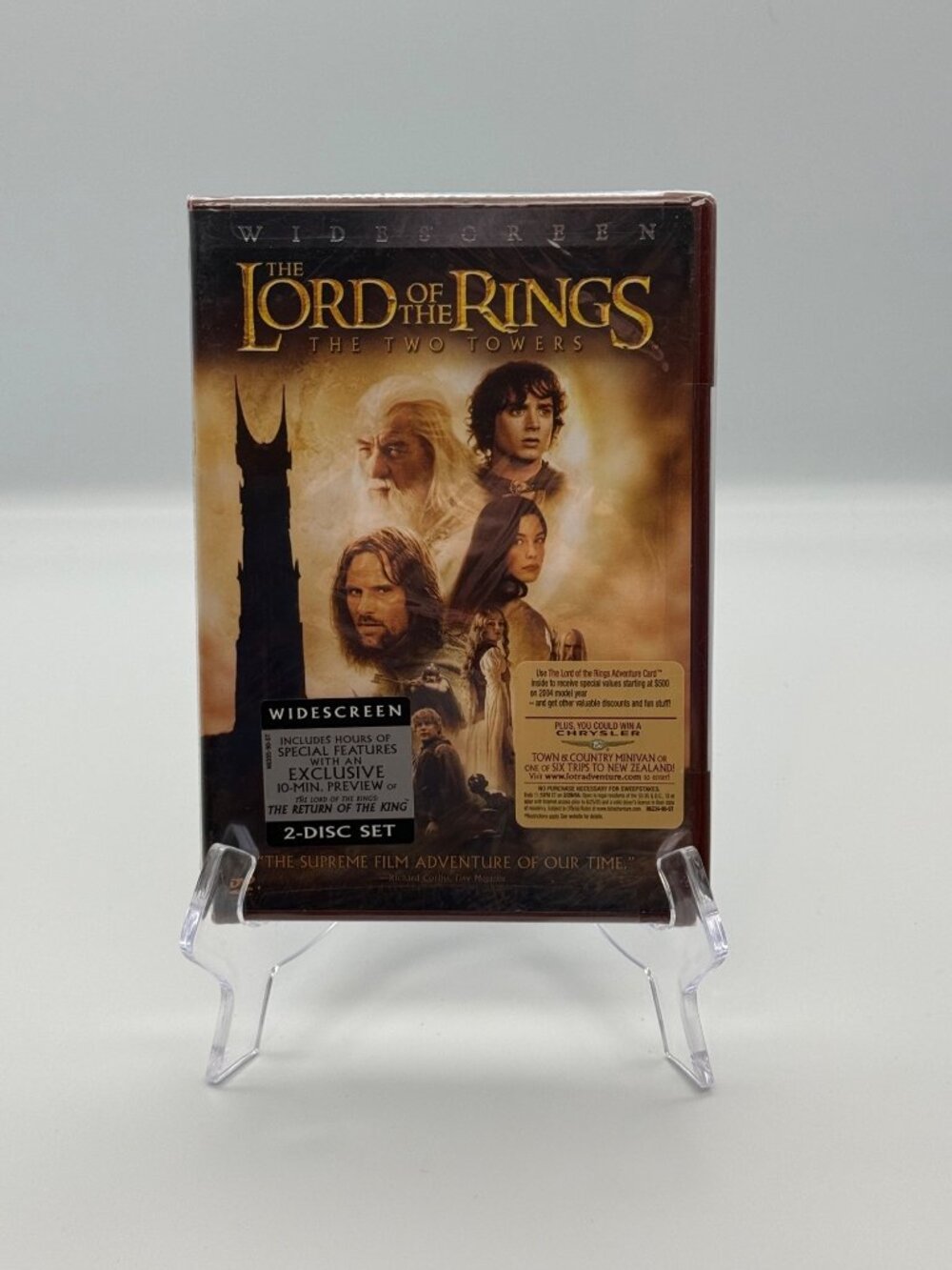 New & Sealed Lord of the Rings The Two Towers Dvd Movie Widescreen 2 Desc Set